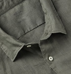 Altea - Bond Linen Shirt - Green