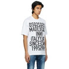 Dsquared2 White Reverse Print T-Shirt