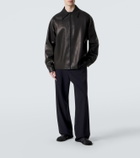 The Row Mount leather jacket