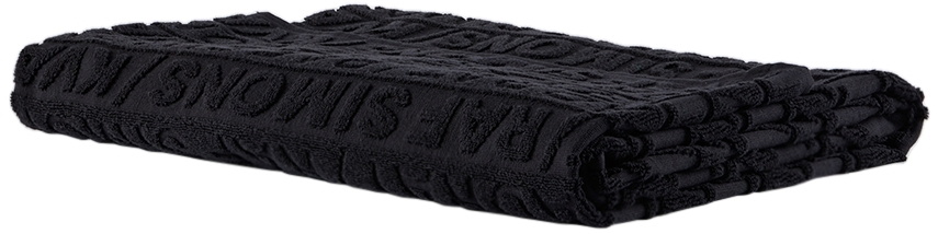 Kvadrat/Raf Simons Black Beach Towel