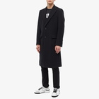 Dolce & Gabbana Men's SB Wool Coat in Black