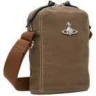 Vivienne Westwood Khaki Luke Crossbody Bag