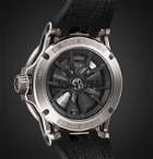Roger Dubuis - Excalibur Huracán Automatic Skeleton 45mm Titanium and Rubber Watch, Ref. No. RDDBEX0748 - Silver