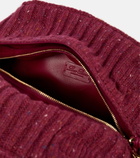 Loro Piana - Puffy Pouch knitted clutch