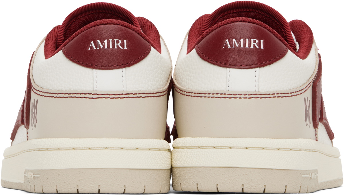 【個性を放つ】AMIRI Skel Top Low スニーカー ベージュ AMIRI Skel low-top sneakers for Women - Beige in KSA | Level