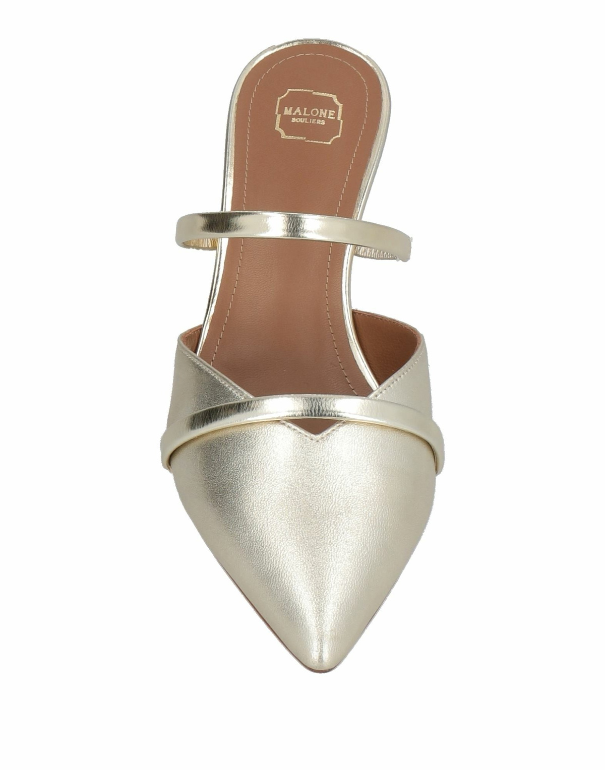 Malone Souliers Womens Mules & Clogs Platinum