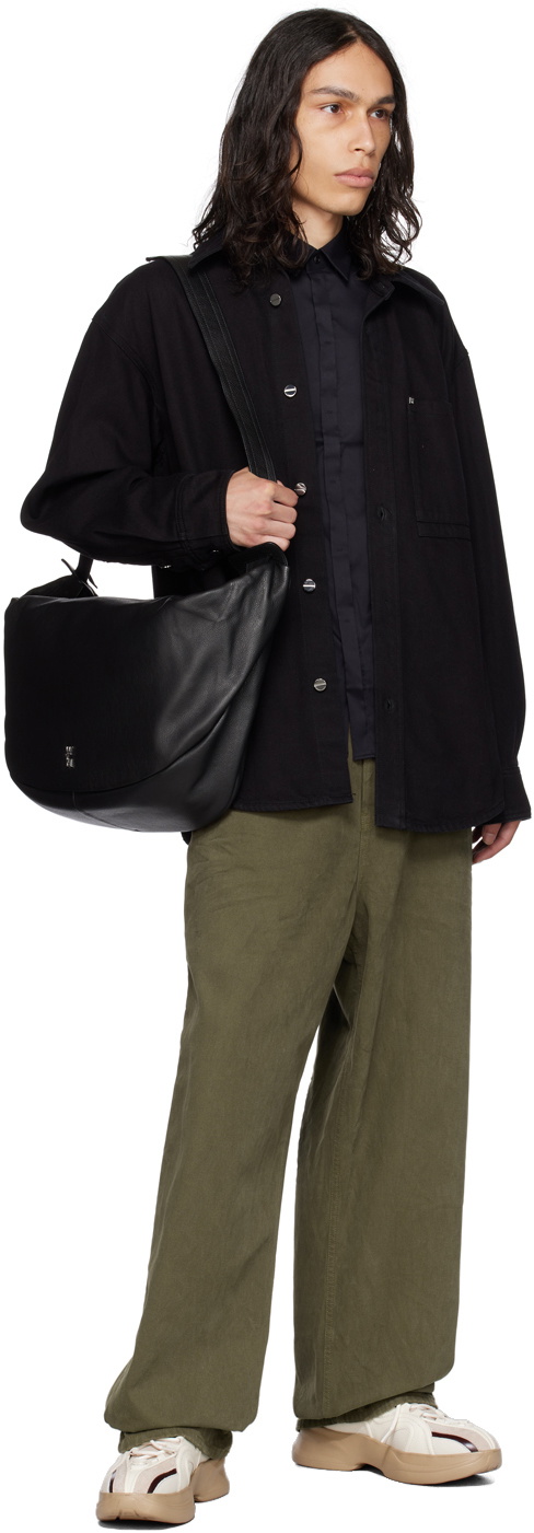 【関税込み】WOOYOUNGMI ブラック ラージ Moon バッグ Wooyoungmi Black Large Moon Bag - Crossbody Bags - Compare