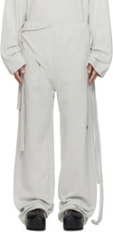 Ottolinger Gray 'Otto' Wrap Sweatpants