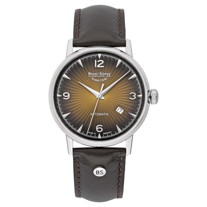 Photo: Bruno Sohnle Stuttgart Automatic Brown Dial Mens Watch 17-12173-261