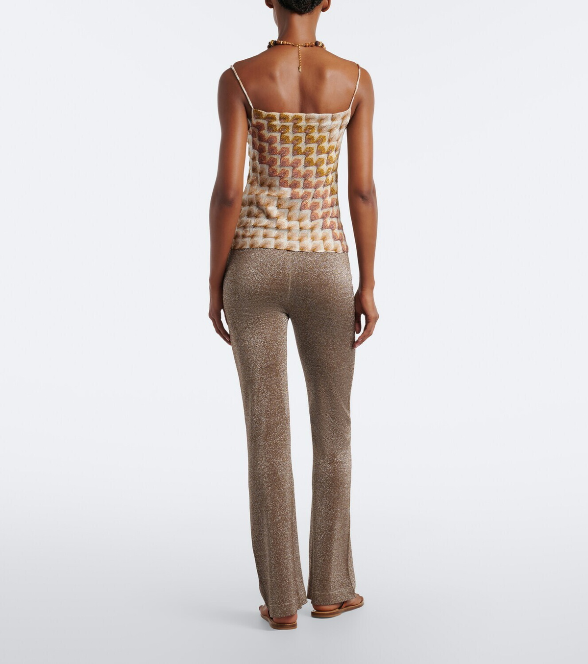 Missoni Lamé flared pants