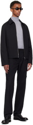 Theory Black Zip Jacket