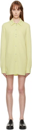 1017 ALYX 9SM Yellow Rea Mini Dress