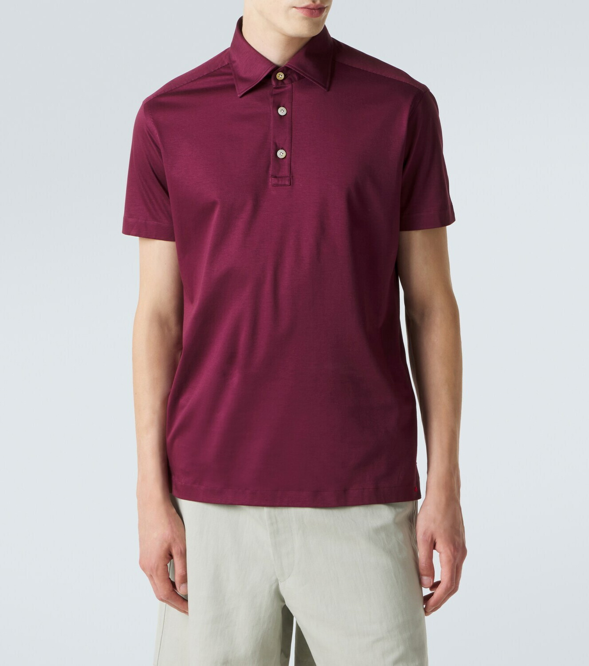 Kiton Cotton polo shirt