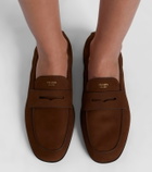 Prada Leather penny loafers