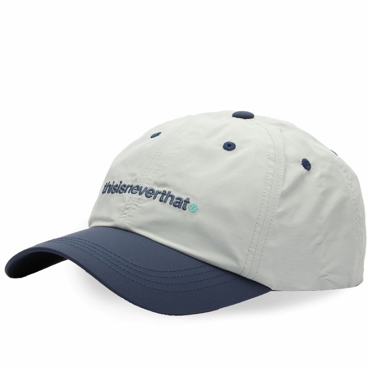 Photo: thisisneverthat Men's SUPPLEX Sport T-Logo Cap in Grey/Navy