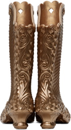 Y/Project Gold Melissa Edition Court Boots