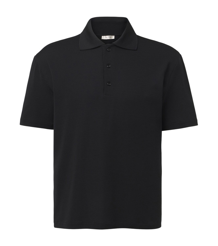 Photo: The Row Mistral wool and silk polo shirt