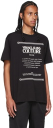 Versace Jeans Couture Black & White Logo T-Shirt