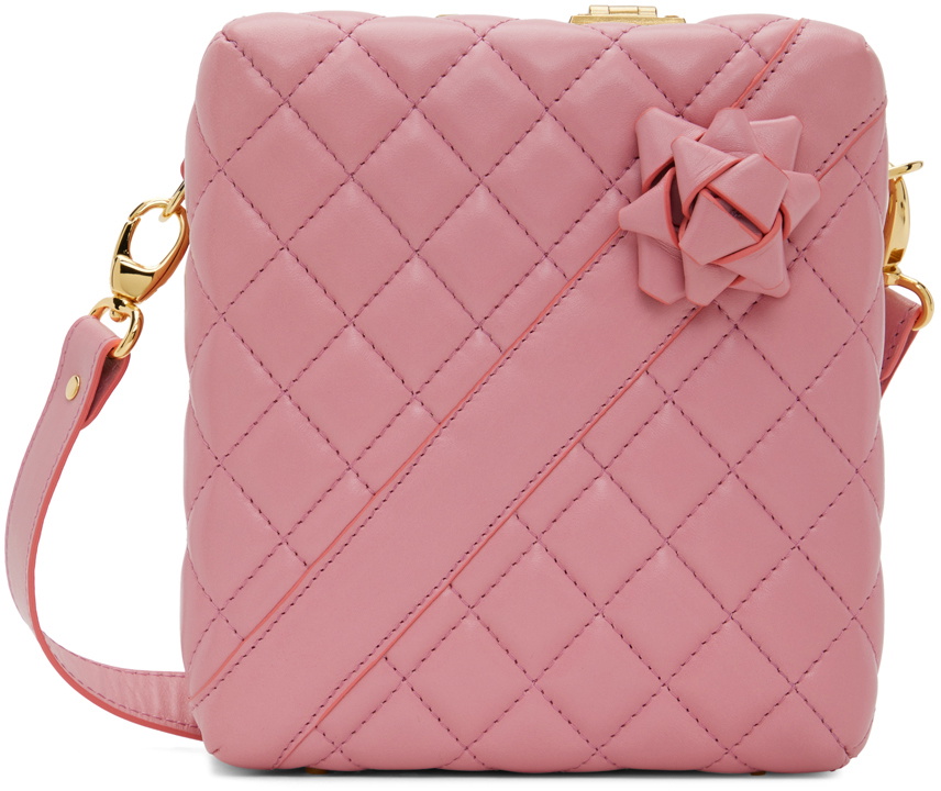 出産祝い Ernest Ernest Quilted w gold baker gold Bag W. edge ...