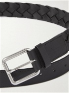 Mulberry - 4cm Braided Leather Belt - Black
