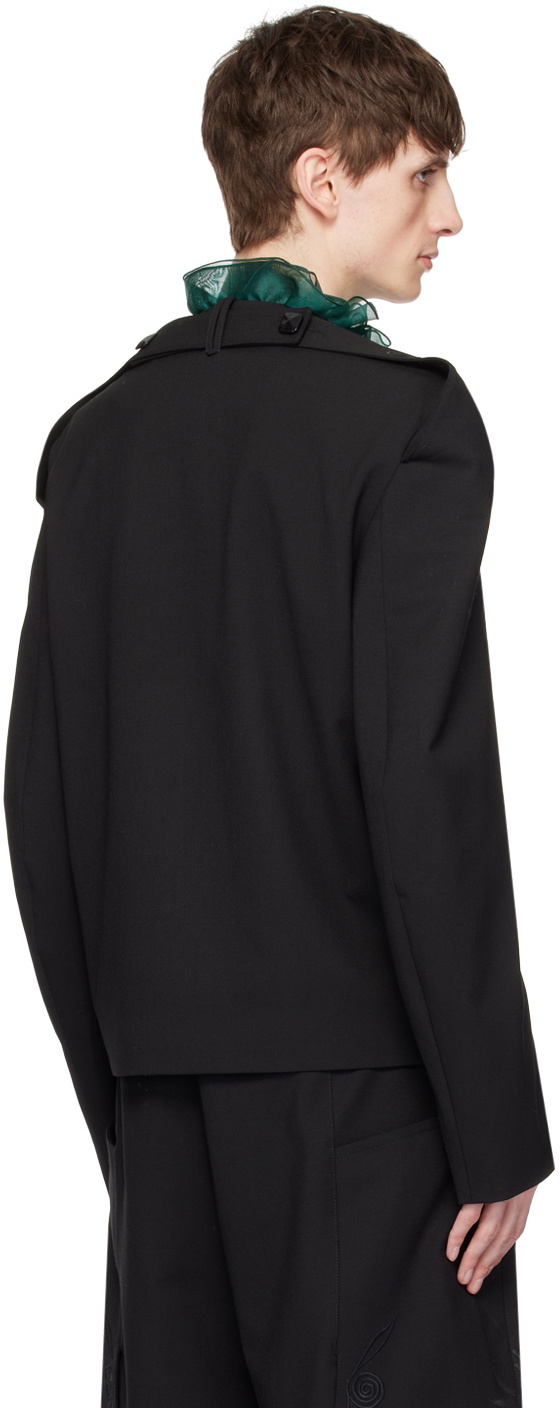 Kiko Kostadinov Black Nesebur Blazer Kiko Kostadinov