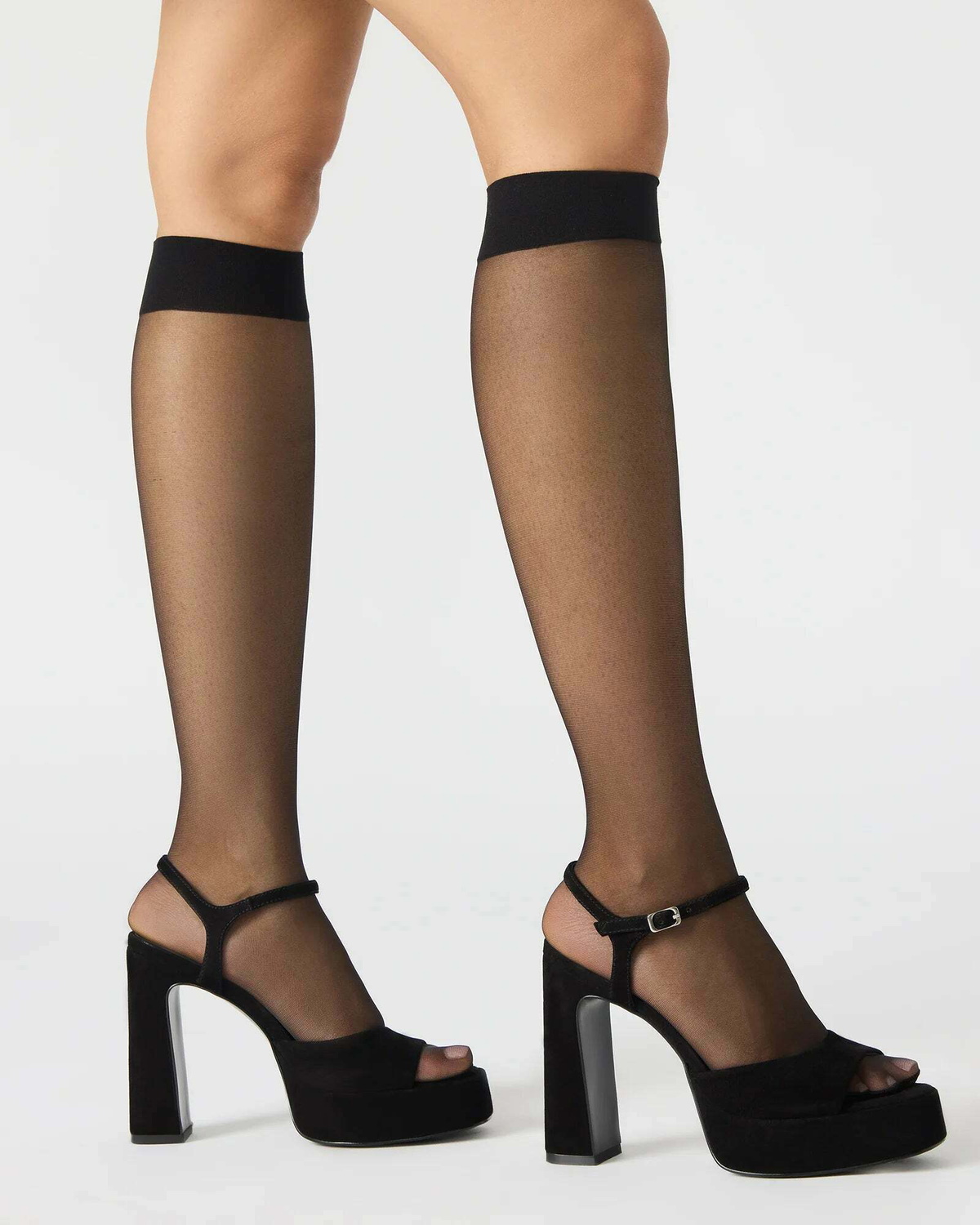 Steve Madden Liandra Heels in Black