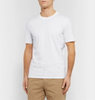 Brunello Cucinelli - Cotton-Jersey T-Shirt - White