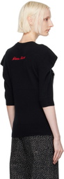 Marc Jacobs Black 'The Cat' Sweater
