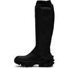 1017 ALYX 9SM Black Fixed Sole Knee Boots