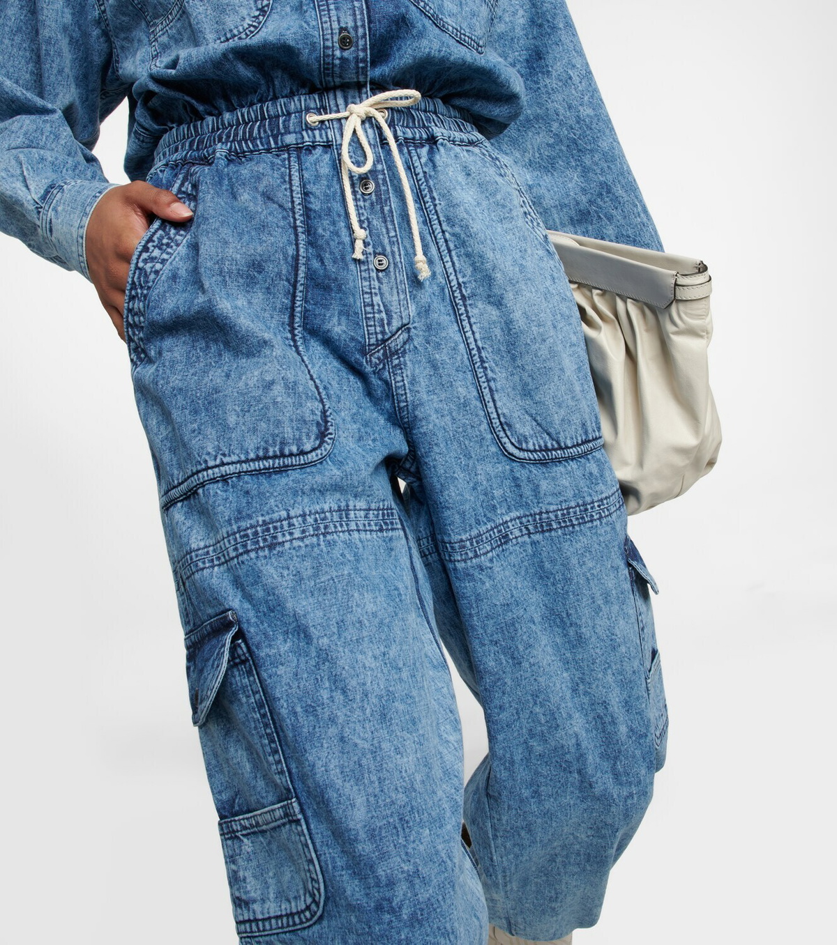 Marant Etoile Veado denim jumpsuit Isabel Marant Etoile
