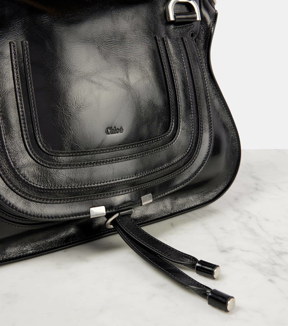 Chloé Marcie Large leather tote bag