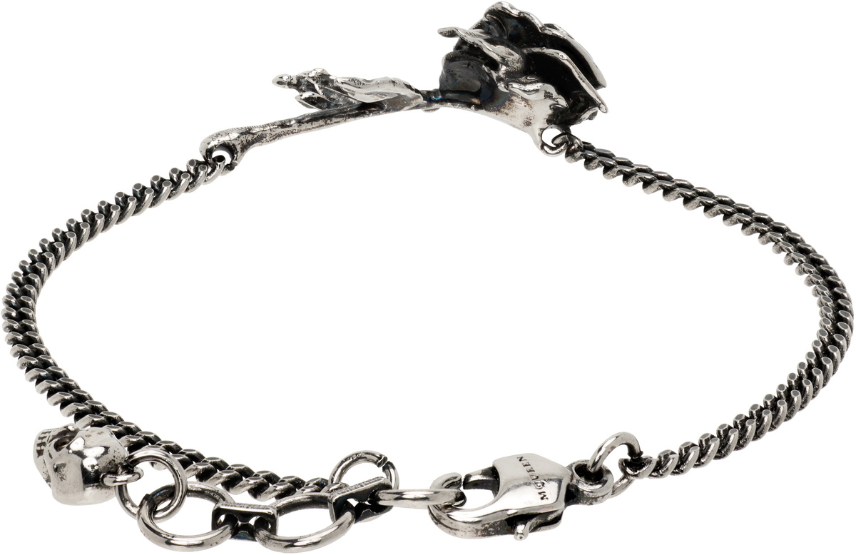 McQueen Dipped Rose Bracelet Alexander McQueen