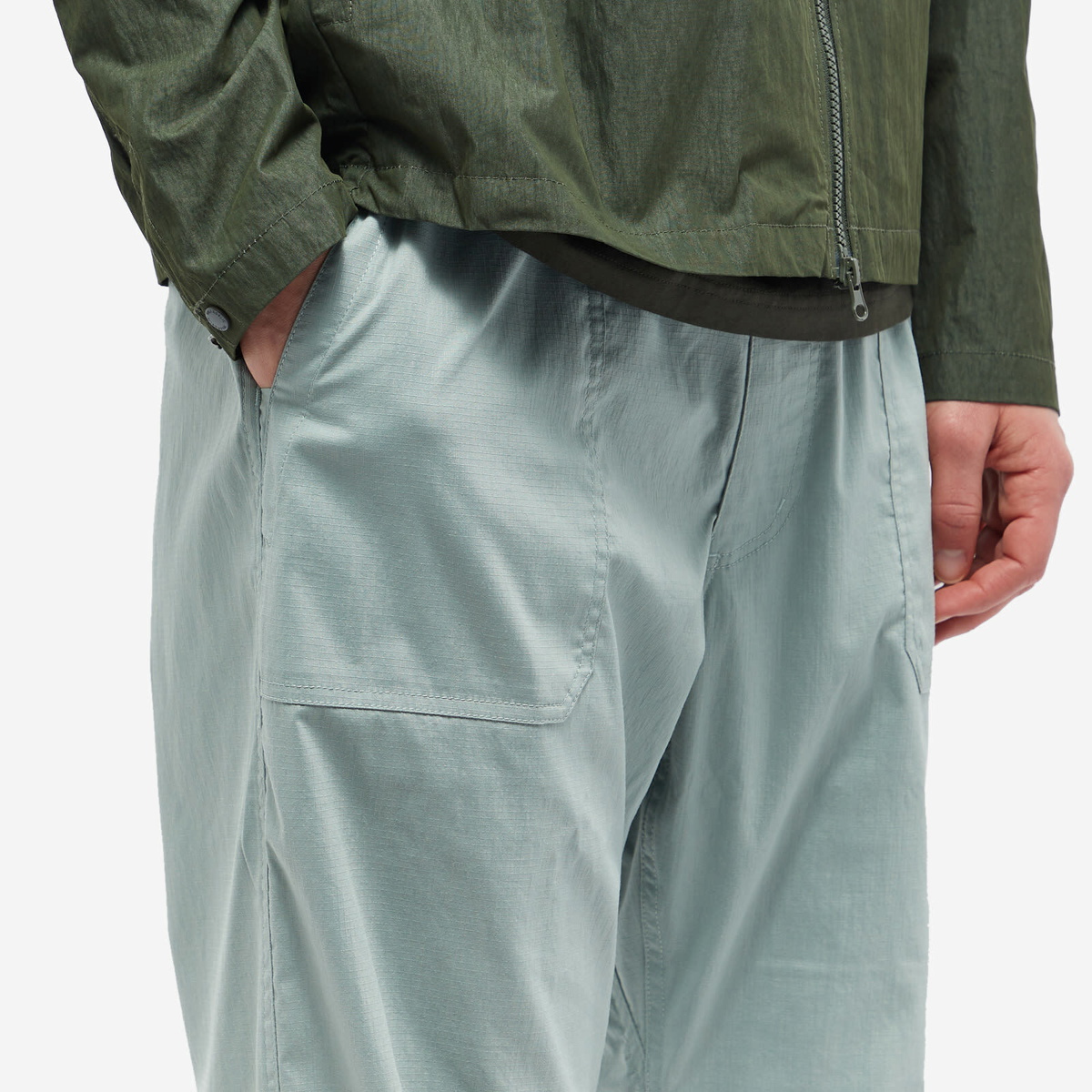 Nanga Men's Soft Shell Stretch Pants in Khaki Nanga