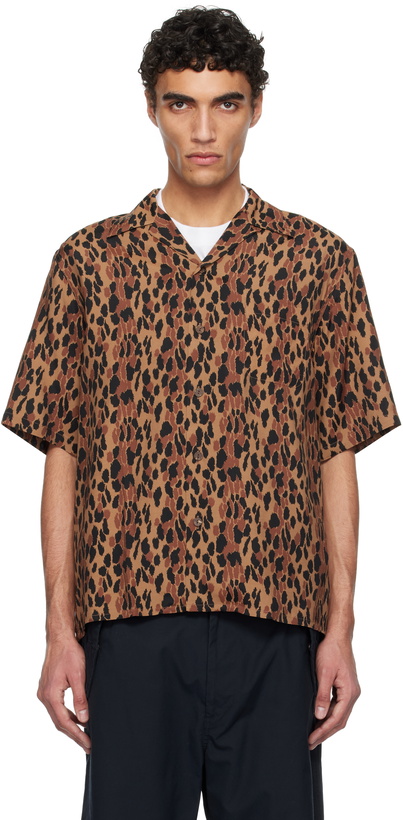Photo: WACKO MARIA Brown Leopard Shirt