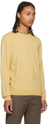 PS by Paul Smith Yellow Embroidered Sweater