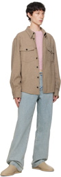 Recto Pink Brushed Sweater