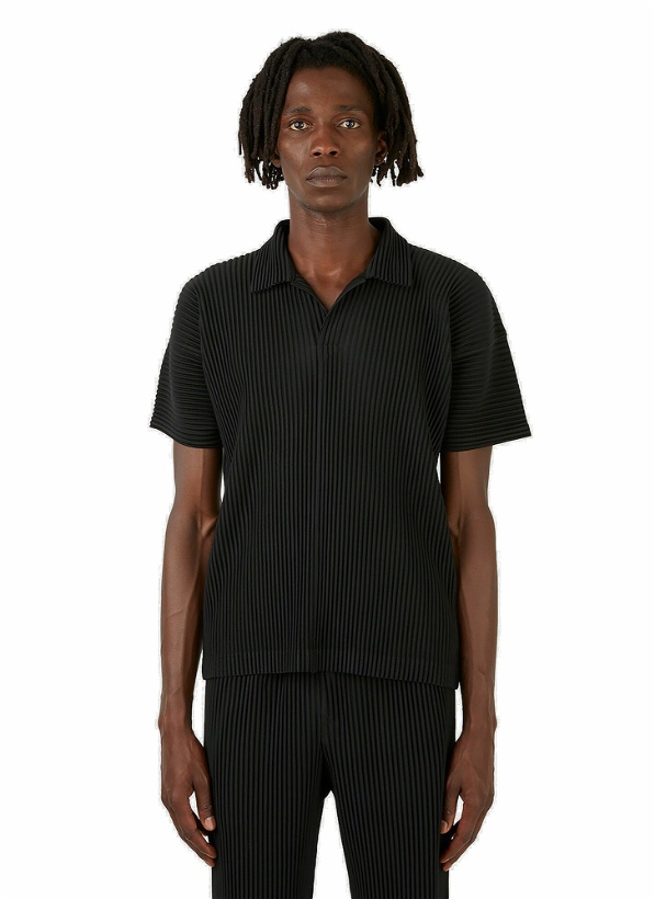 Photo: Basics Polo Shirt in Black