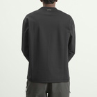 and wander Men's Hybrid Warm Longsleeve Pocket T-Shirt in Black