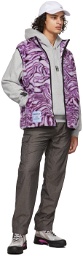 MCQ Purple Fleece Gillet Vest