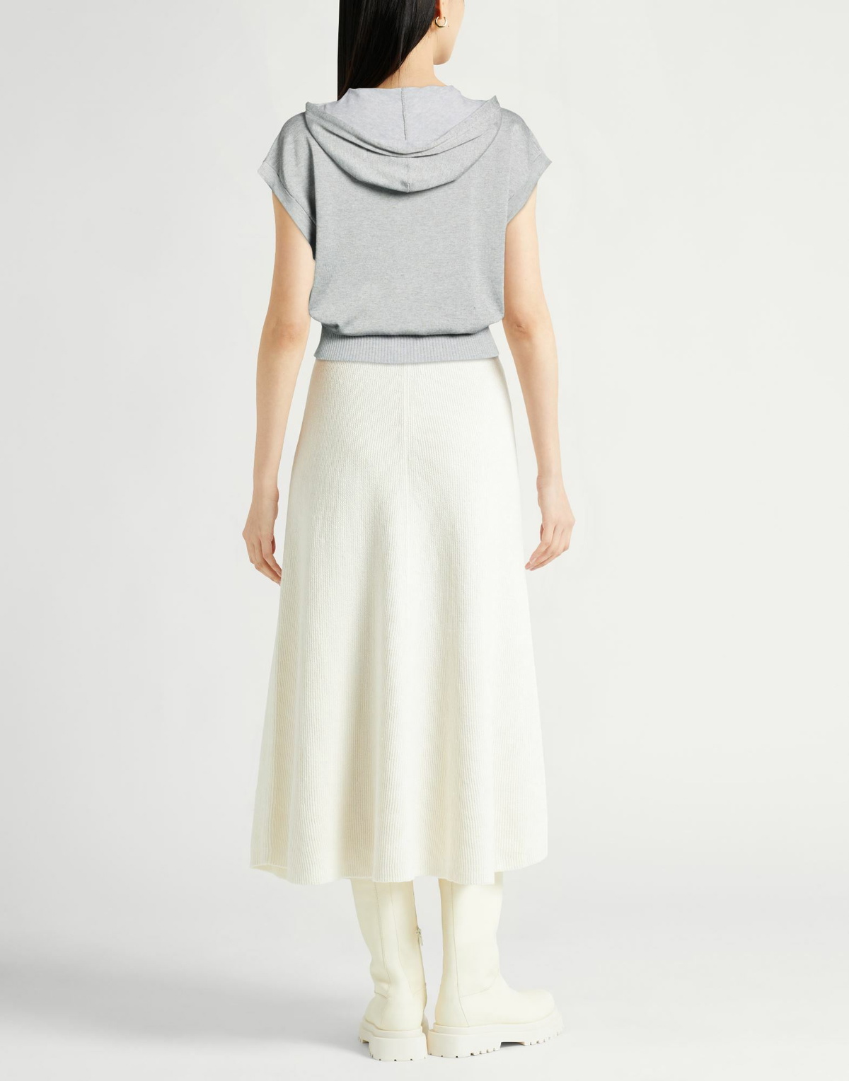 Peserico Womens Sweater in Grey