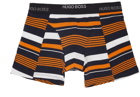 Boss Two-Pack Multicolor Print Boxer Briefs