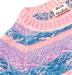 Acne Studios - Karlos Fair Isle Jacquard Sweater - Pink