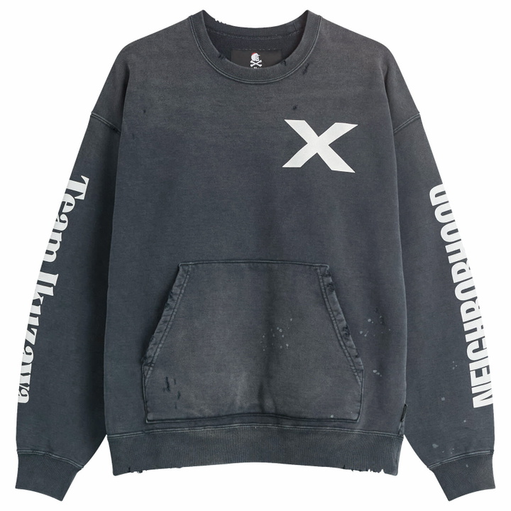 Photo: Team Ikuzawa Men's x Neighborhood Savage Sweatshirt in Black