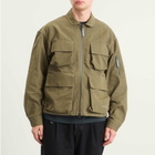 and wander Men's C/PE Twill Field Jacket in Khaki