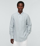 Loro Piana - André Arizona Solaire linen shirt