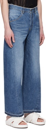 JieDa Indigo 3D Jeans