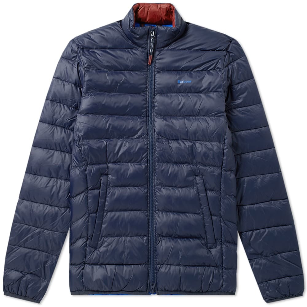 Barbour Nigg Quilted Jacket Navy END