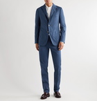 Boglioli - K-Jacket Unstructured Stretch-Cotton Twill Suit Jacket - Blue