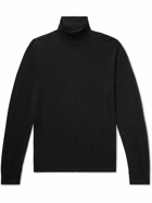 The Row - Elam Slim-Fit Wool Rollneck Sweater - Black