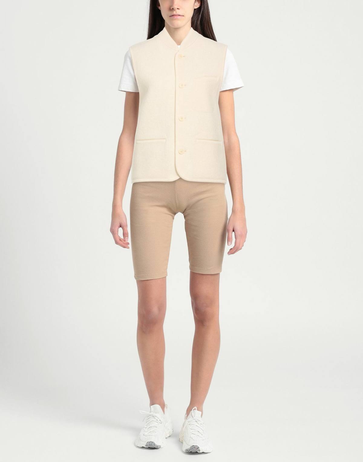 Rier Womens Vest in Off white